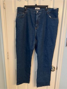 Curve Love Abercrombie 90's Straight High Rise Jeans